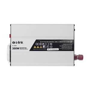 S-link SL-300W 300W DC12V-AC230V İnverter, Çakmaklık Girişini Ev Elektriğine Çevirir