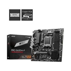 MSI PRO B650M-P AMD B650 DDR5 mATX Anakart