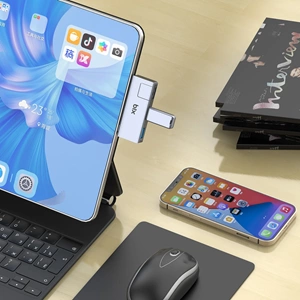 Bix BX21HB Type-C To USB 3.2 USB 2.0 RJ45 Ethernet Dönüştürücü Adaptör Hub