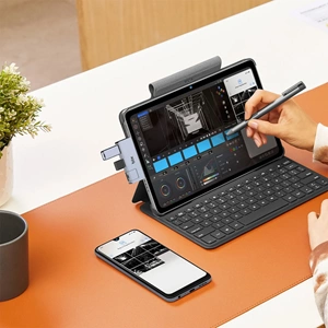 Bix BX21HB Type-C To USB 3.2 USB 2.0 RJ45 Ethernet Dönüştürücü Adaptör Hub