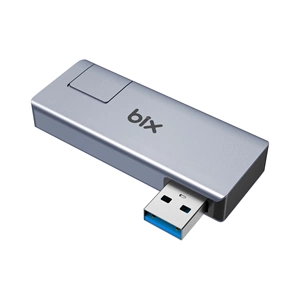 Bix BX22HB USB to Ethernet Gigabit, USB 3.2 USB 2.0 RJ45 Dönüştürücü Adaptör Hub
