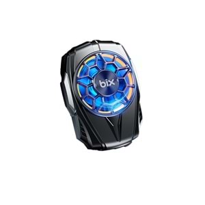 BIX BXCP04G Ultra Sessiz ve Güçlü Kablosuz Telefon Soğutucu Fan,4.5-7 Inç Uyumlu, Oyuncular Için Özel Tasarım