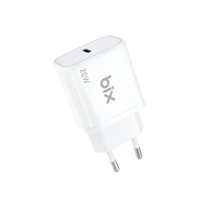 Bix BXPD23 20W PD Akım Korumalı Hızlı Şarj Adaptörü Type-C USB-C Şarj Başlığı