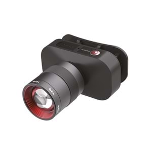BIX BXT1FL Şarj Edilebilir 10W Kafa Feneri 750 Lümen 2500 mAh 4 Işık Modlu LED Kafa Lambası Siyah