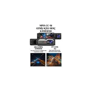 NBTech Mpıa Cc-41 170° Geniş Açılı Araç Kamerası