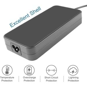 Fast C61 120W 19V 6.32A 5.5*2.5 Asus/Monster/MSI/Excalıbur/Toshiba Notebook Şarj Adaptör