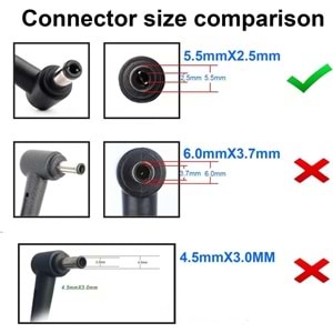 Fast C62 19.5V 7.7A 150W Notebook Şarj Adaptörü (5.5*2.5 mm) Asus/Monster/Toshiba/Msi Şarj Cihazı