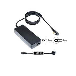 Fast C126 90W 19V 4.74A 5.5*1.7mm Acer Notebook Standart Adaptör