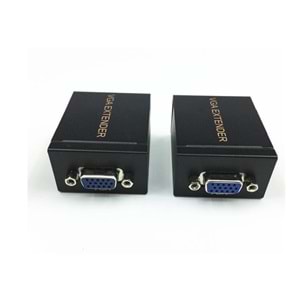 Dark 60 metre CAT6 Network Üzerinden VGA Uzatıcı, VGA Extender, Cat6 VGA Görüntü Aktarma DK-HD-EXV1