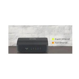 Zyxel GS105S v2 5-Port 10/100/1000Mbps Tak-Kullan Port-Önceliklendirme Destekli Gigabit Switch