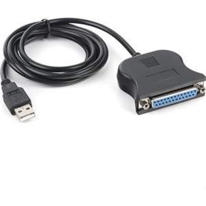 NBTech NB-4562 Usb To Paralel Kablo, 25pin LPT kablo 1.5 Metre USB LPT kablo, 25 Pin Paralel Kablo