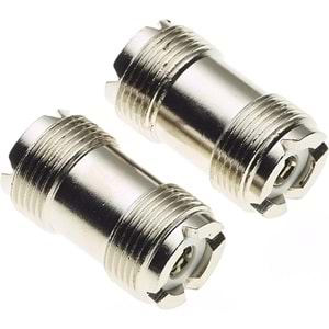 NBTech NB-S300 UPTECH Çift Uçlu Dişi Kuplör Konnektör Adaptörü, CB Radyo, Analizör, Koaksiyel Kablo Uzatma Adaptörü Için İdeal Uzunluk Uzatmak Için İki Kabloyu Bağlar, Dişi Dişi UHF Konnektör