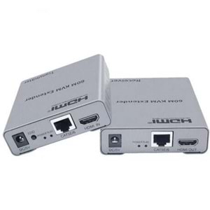 NBTech NB-KVM60M 60 Metre HDMI KVM Extender Tek Cat6 Kablo ile Görüntü ve USB Uzatma Cihazı