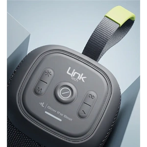 Linktech LBS-R118 R118 Mavi LED Işık Efektli IPX5 Sertifikalı Bluetooth Hoparlör