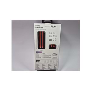 Linktech LC33 Strong 30000 mAh 22.5W Dijital Göstergeli Powerbank