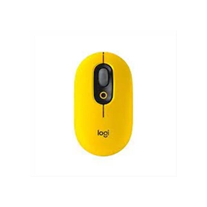 Logitech POP Mouse Sarı | Bluetooth + Kablosuz Sessiz Mouse (Replika)