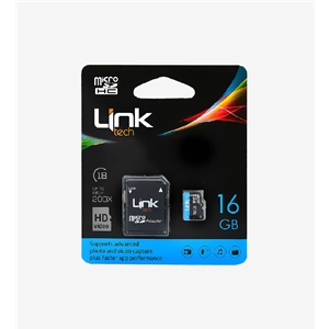 Linktech M104 Clas10 16GB Micro SD 30MB/S Hafıza Kartı