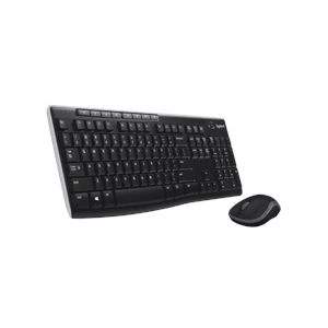 Logitech MK270 Kablosuz USB Alıcılı Türkçe Q Klavye Mouse Seti, Siyah 920-004525