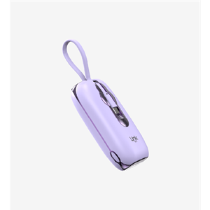 LinkTech MP09 9600 Mah Type-C / Lightning Kablolu 22.5W Powerbank Pd3.0 Mor