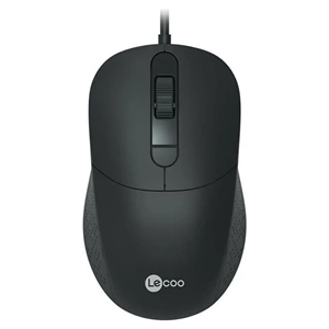 Lecoo MS102 2400 DPI 4 Tuşlu USB Kablolu Optik Mouse Siyah