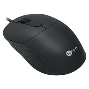 Lecoo MS102 2400 DPI 4 Tuşlu USB Kablolu Optik Mouse Siyah