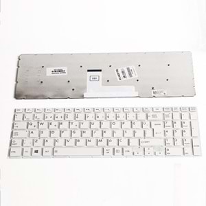 RETRO NBKL893W Toshiba Satellite L50-B Uyumlu Notebook Klavyesi - Beyaz - TR