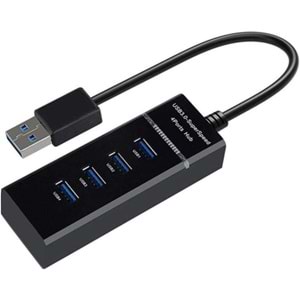 NBTech NB-4360 4 Port USB 3.0 Hub Switch Çoklayıcı ve Adaptör