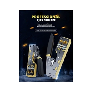 NBTech NB-379S CAT7 Yeni Nesil Sıkma Pensesi RG11 RG45 RG6 Cat5 Cat6 Cat7 Network Cat7 Pense