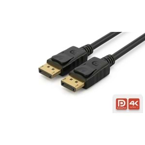 NBTech NB-3810 10 Metre DisplayPort 1.2 Kablo 4K 60Hz 1080p 240Hz Altın Uçlu