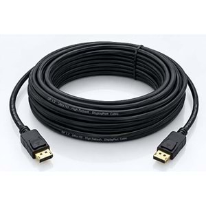 NBTech NB-3820 20 Metre DisplayPort 1.2 Kablo 1080p 144Hz 4K 30Hz Altın Uçlu