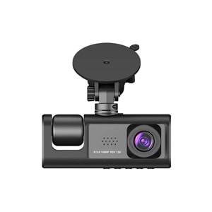 NBTech Black Box 1080P Ön-Arka 3 Kameralı 2.0”Hd Ekran Ve G Sensörlü Akıllı Wifi Araç Kamerası