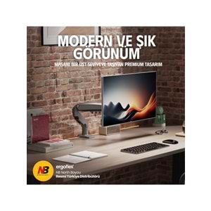 NB North Bayou NB-F80 1 Adet Monitör Takılabilen 17