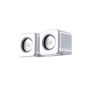 HP NS1 Pro Multimedya 2.0 3.5mm Aux 1+1 Kablolu Hoparlör Beyaz