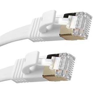 Dark 2m Cat7 Kablo BC AWG30 FTP Beyaz Slim Patch Kablo (DK CB NT7F200W)