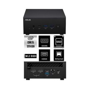 Asus ExpertCenter PN64-B-S50315MD Intel Core i5-13500H FreeDOS Barebone Mini PC