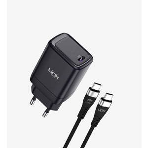 LinkTech G845 Premium 45W PD Type-C Super SI Mini Şarj Cihazı