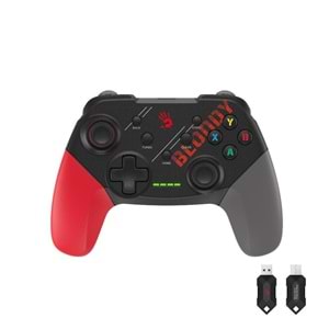 A4Tech Bloody GPW50 2.4G USB Kablosuz Gamepad PC+PS3+Andorid Siyah