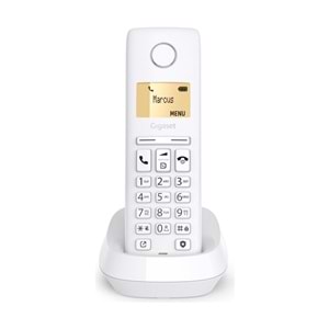 Gigaset Pure 100 Dect Telsiz Telefon – Beyaz