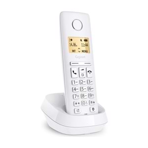 Gigaset Pure 100 Dect Telsiz Telefon – Beyaz