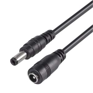 NBTech NB-010 Standart Şarj Uzatma Kablosu, 10 Metre 5.5*2.5mm Erkek Dişi Uzatma Kablo