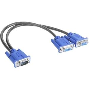 NBTech NB-1170 Vga Y kablo, Vga to 2x Vga Çoklayıcı Kablo