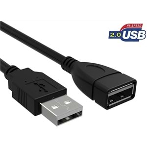 NBTech NB-1560 0.60 Metre USB Uzatma Kablo, USB2.0 Uzatma Kablo, USB Ek Kablo, USB Uzatıcı