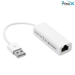 NBTech NB-2120 Usb 2.0 To RJ45 Ethernet Çevirici (Win10 Tak Çalıştır)