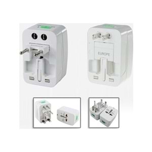 NBTech NB-246 Universal Priz Çevirici, Uluslararası Priz Fiş Çevirici, Çoklu Priz Çevirici (Türk-Ulusal, Ulusal-Türk Çift Yönlü Çevirici)