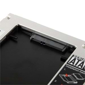 NBTech NB-2495 SATA to SATA 9.5mm Notebook Ekstra Hdd Yuvası