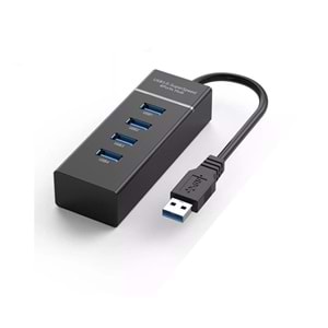 NBTech NB-3010 USB Hub, 4 Port USB 3.0 Çoklayıcı, USB Çoklayıcı Siyah