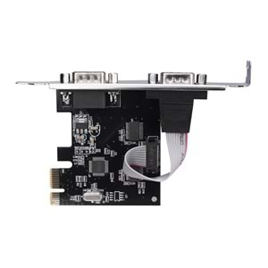 NBTech NB-3240 PCI Express X1 to Rs232 2 Port Kart, Pcı Ex Seri Kart, PCI Com Kart
