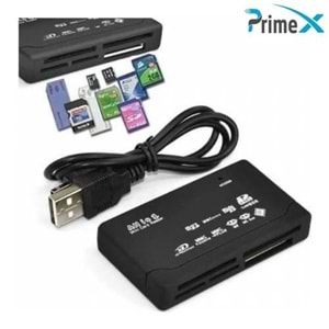 NBTech NB-550 6 Giriş Micro,MMC,MiniSD,SC-HC,XD,MSduo,CF Kart Okuyucu USB 2.0