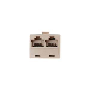 NBTech NB-8116 RJ45 Ayırıcı Adaptör, 1 Giriş 2 ÇıkışEthernet Switch Bağlantı Noktası, Cat5 Lan Ethernet Ayırıcı Adaptör (Pos Cihazları İçindir, 2 PC Çalışmaz)
