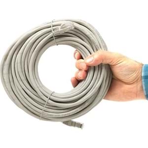 PrimeX PX-CAT610G 23AWG Gri 10 Metre Cat6E Ethernet Kablosu, Gigabit Cat6 internet Kablosu (Gigabit)
